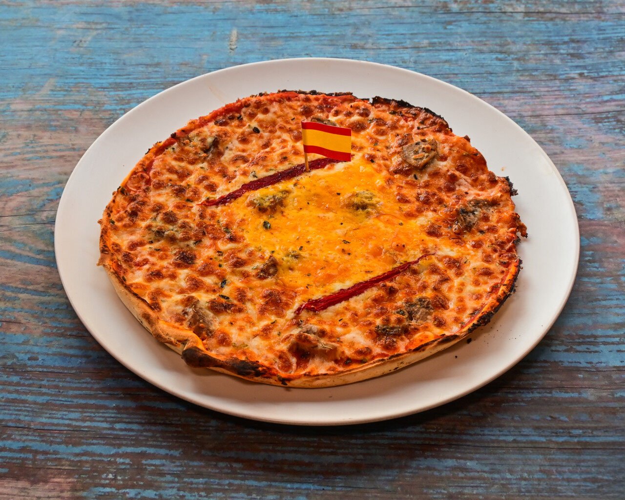 Nuestra Carta 35 pizza espanola